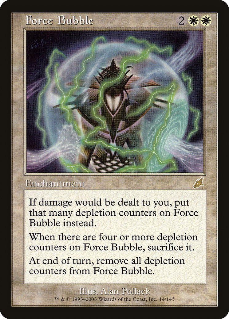 Force Bubble (SCG-014)  Foil - Scourge