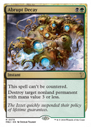Abrupt Decay (White Border) (MB2-078)  - Mystery Booster 2