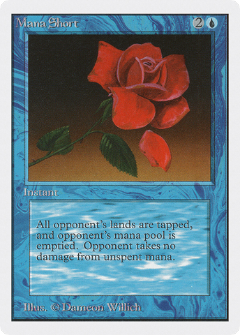 Mana Short (2ED-)  - Unlimited Edition