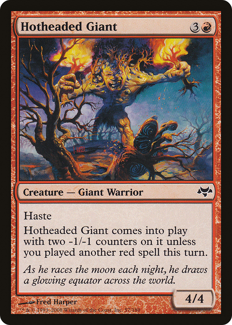 Hotheaded Giant (EVE-057)  - Eventide