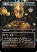 Sol Ring (Borderless) (CMM-703)  Foil - Commander Masters