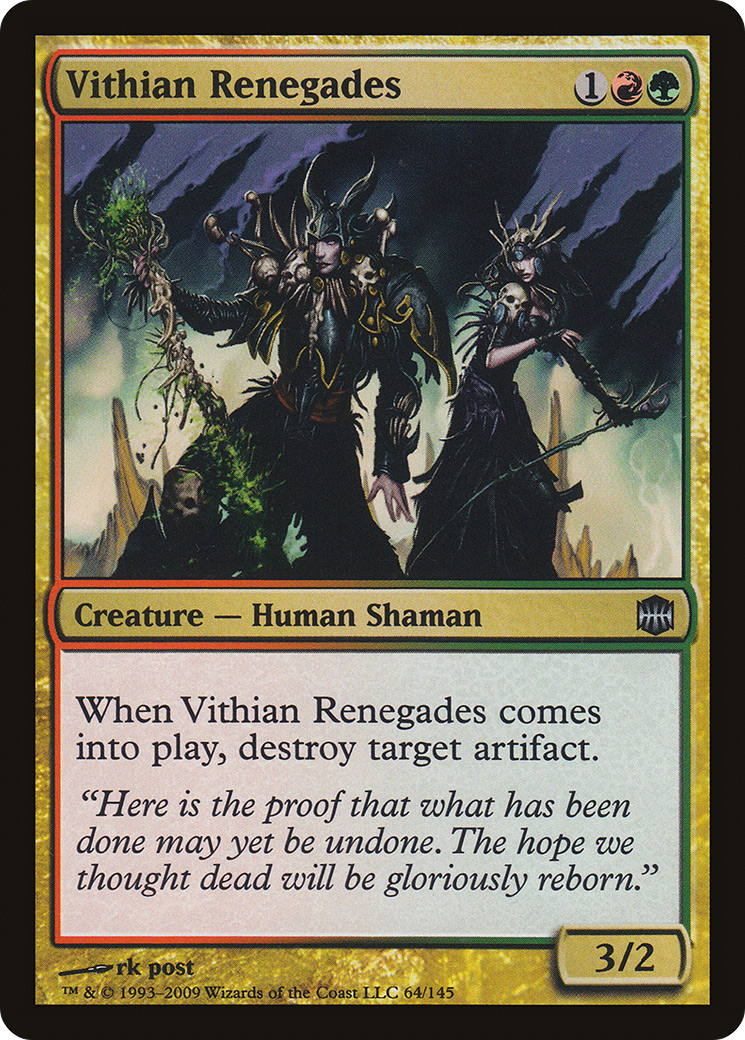 Vithian Renegades (ARB-064)  Foil - Alara Reborn