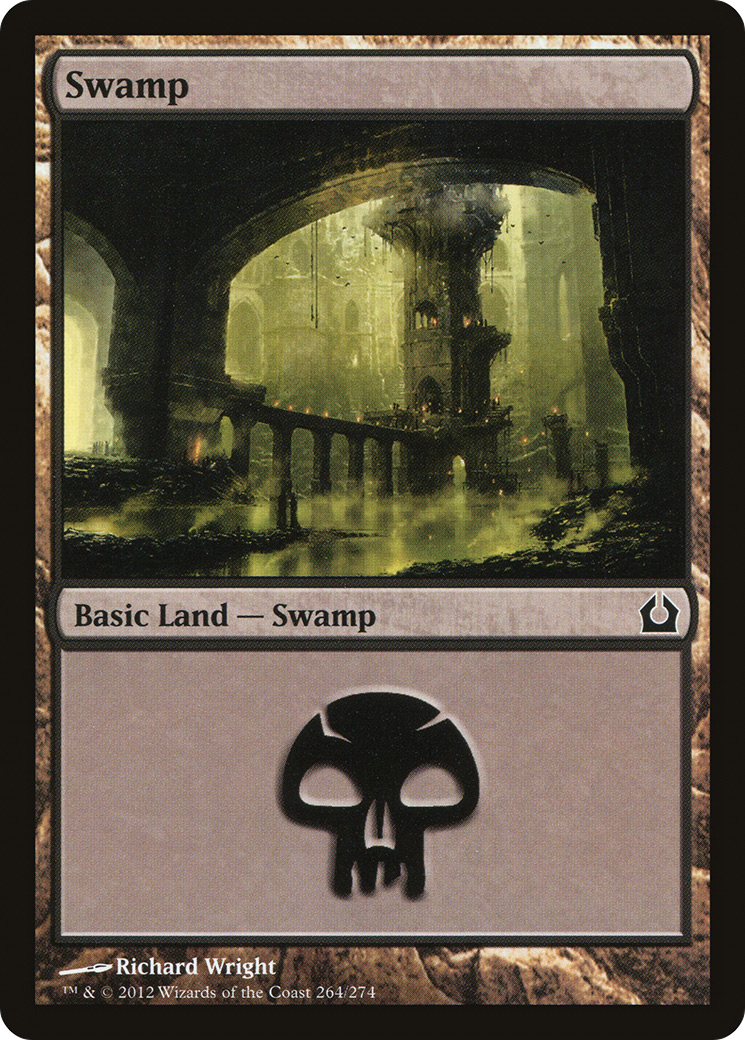 Swamp (264) (RTR-264)  Foil - Return to Ravnica