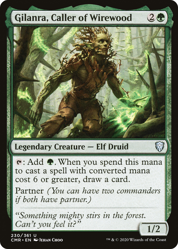 Gilanra, Caller of Wirewood (CMR-230)  - Commander Legends
