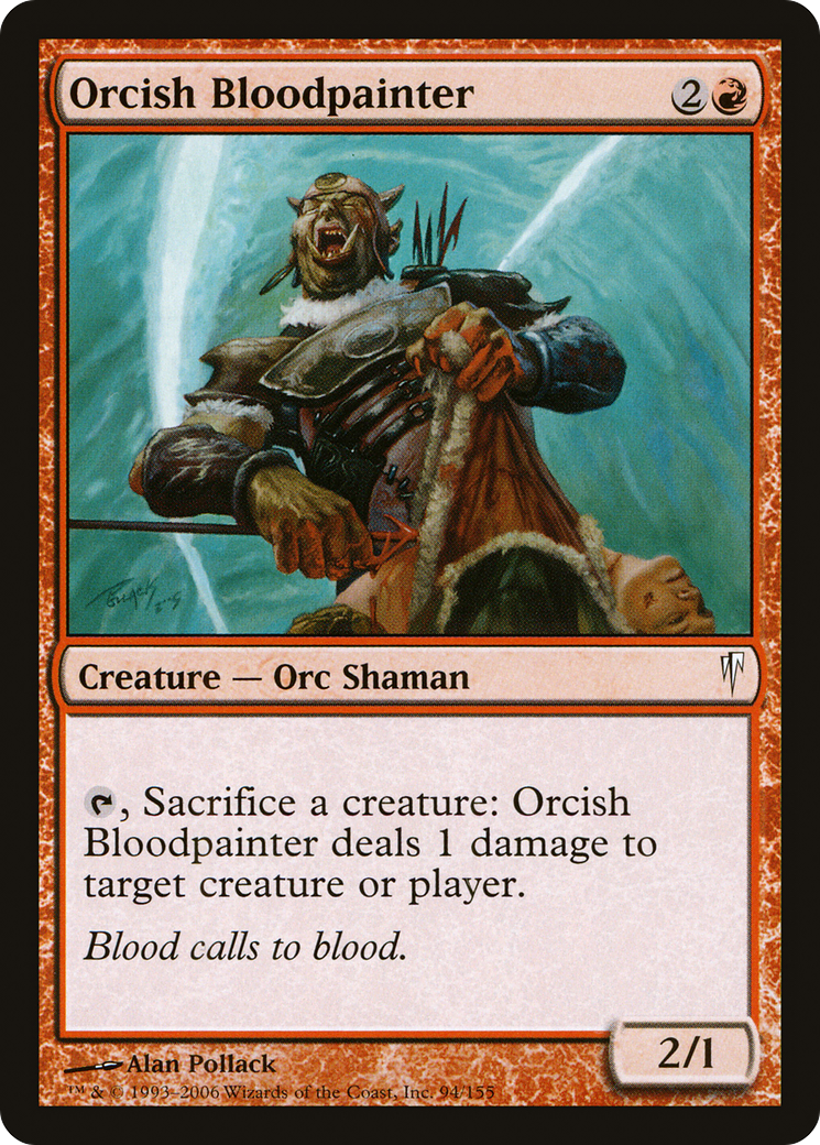 Orcish Bloodpainter (CSP-094)  - Coldsnap
