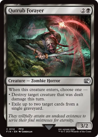 Qutrub Forayer (FIN-112) - FINAL FANTASY Foil