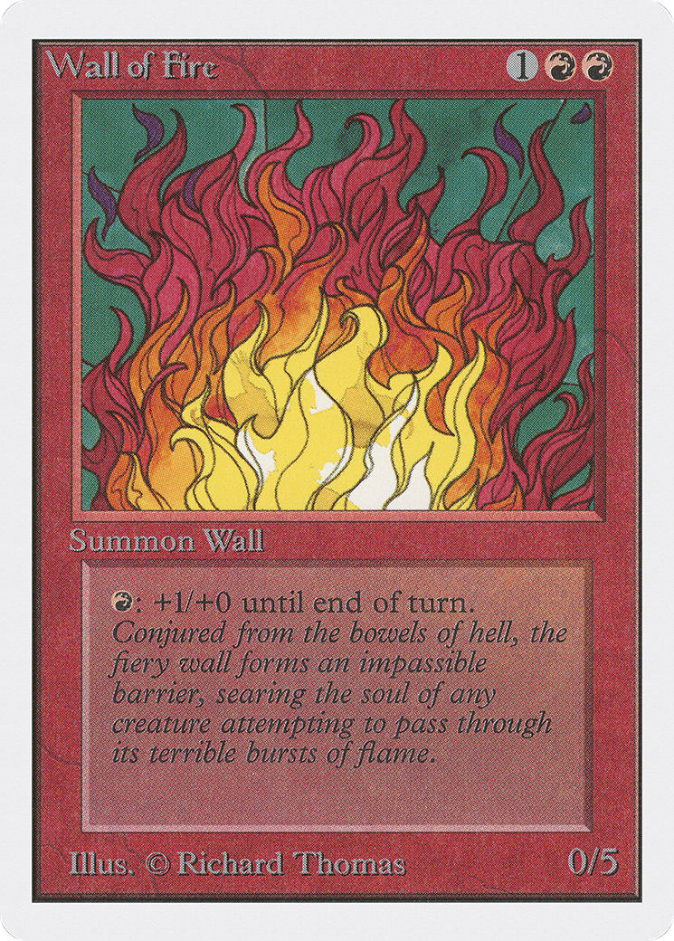 Wall of Fire (2ED-)  - Unlimited Edition