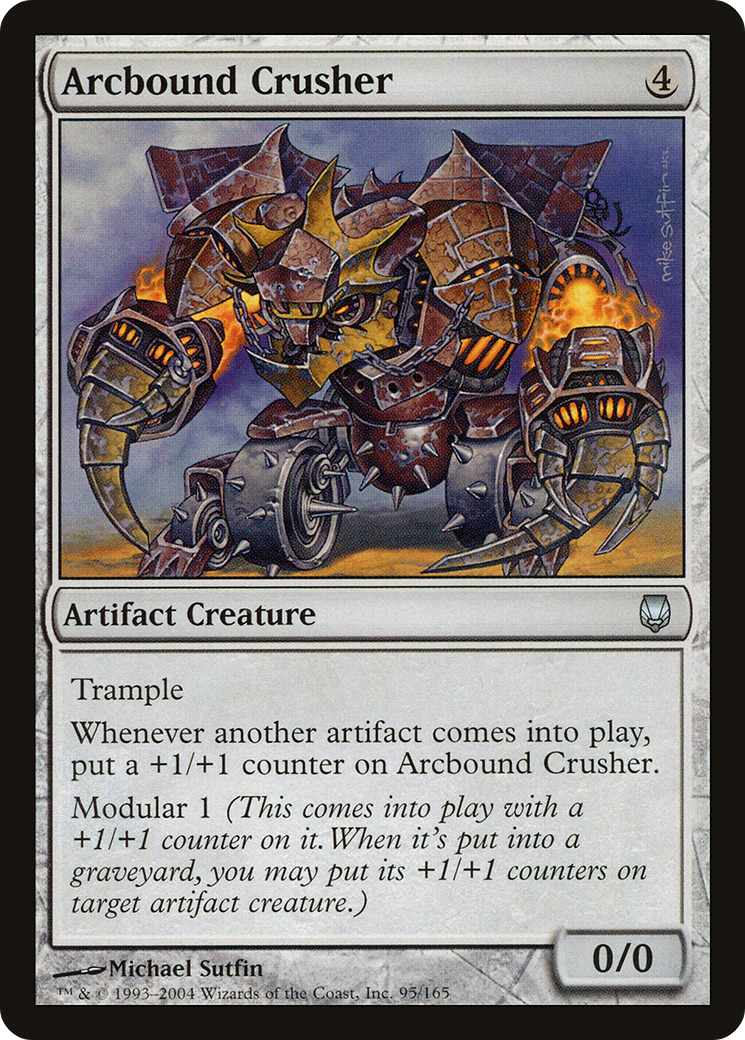 Arcbound Crusher (DST-095)  Foil - Darksteel