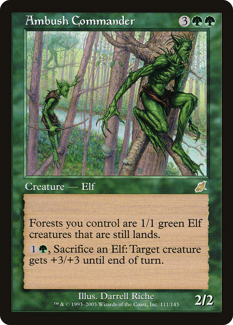 Ambush Commander (SCG-111)  Foil - Scourge