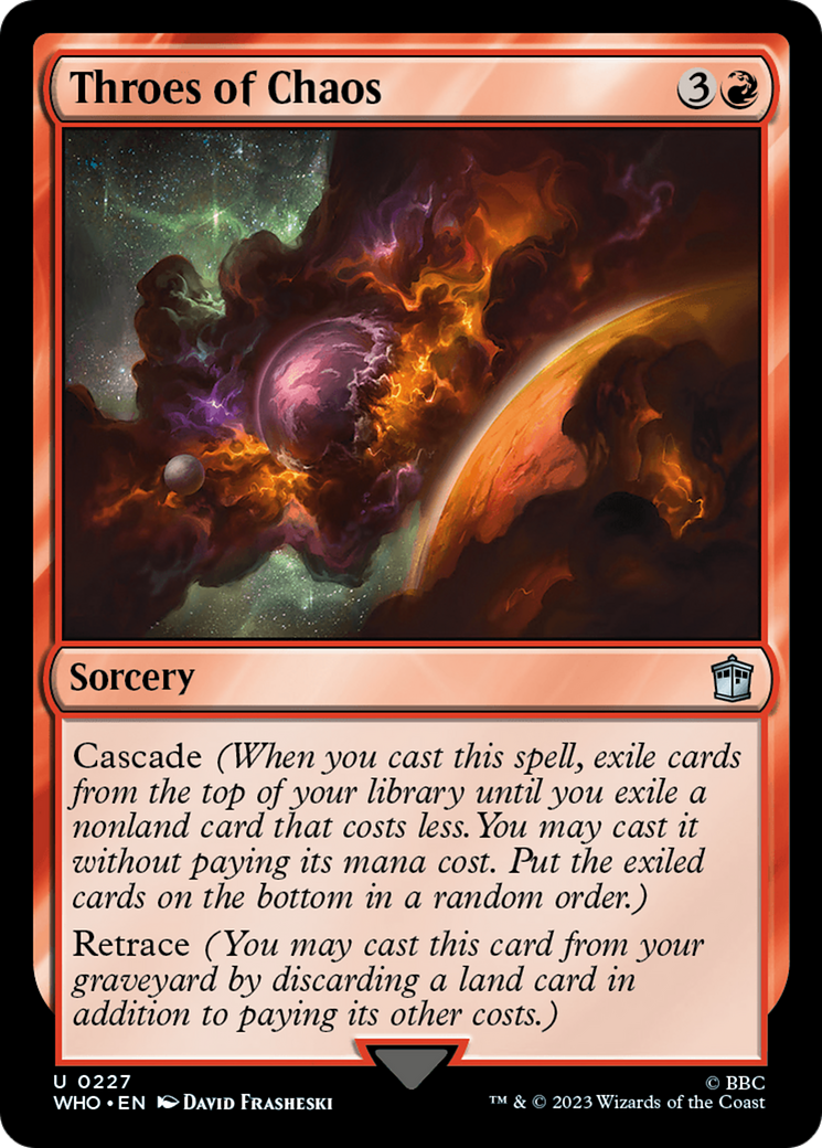 Throes of Chaos (WHO-227)  - Doctor Who