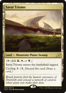 Savai Triome (IKO-253)  Foil - Ikoria: Lair of Behemoths