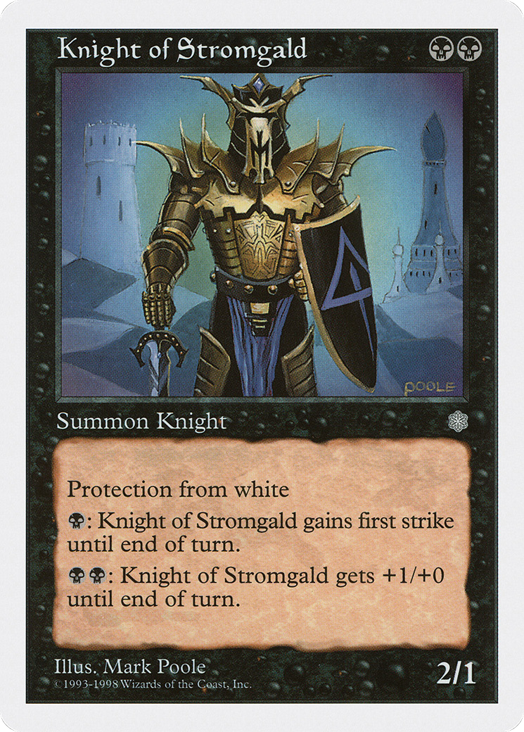 Knight of Stromgald (ATH-009)  - Anthologies