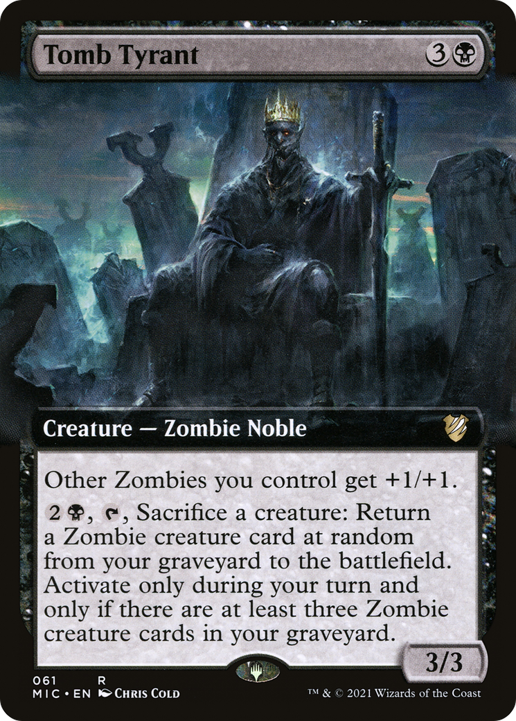 Tomb Tyrant (Extended Art) (MIC-061) - Midnight Hunt Commander: (Extended Art)