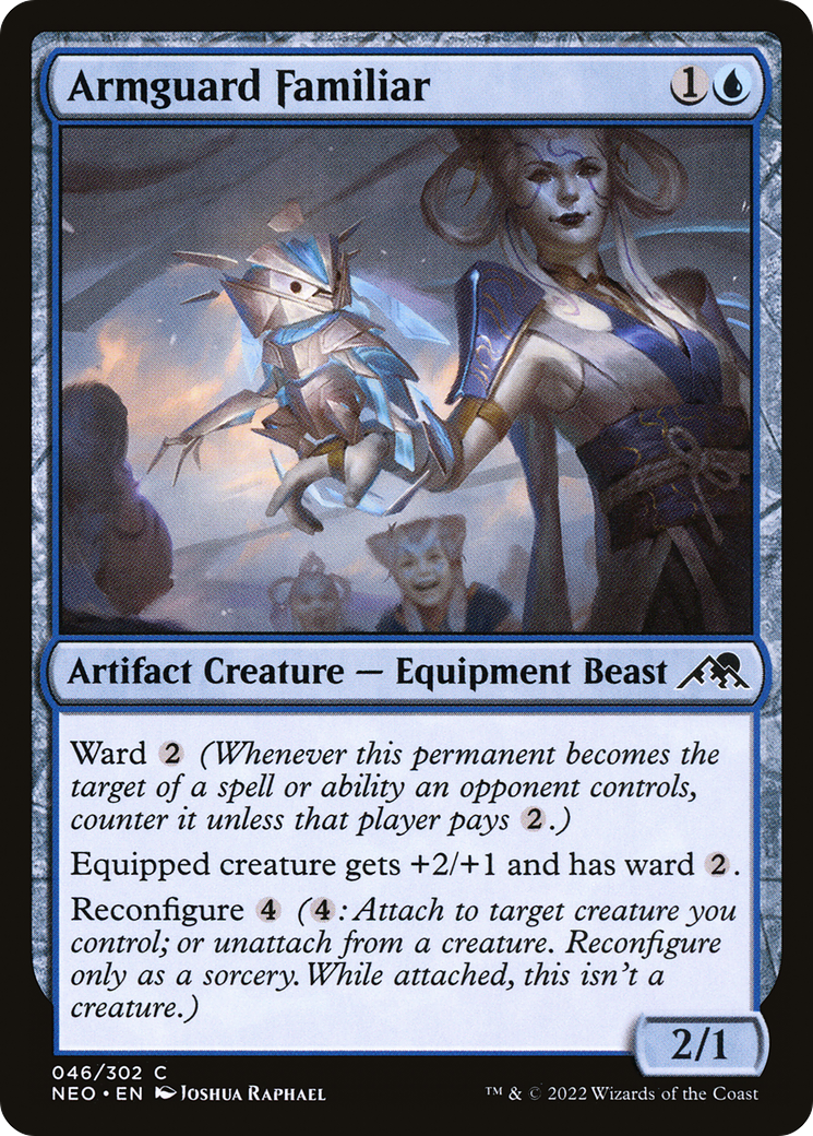 Armguard Familiar (NEO-046)  - Kamigawa: Neon Dynasty