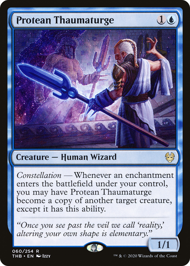 Protean Thaumaturge (THB-060)  Foil - Theros Beyond Death