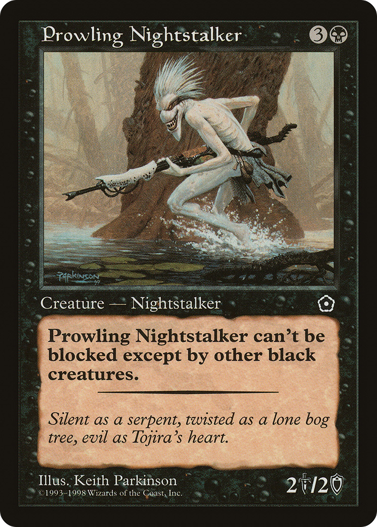 Prowling Nightstalker (P02-083)  - Portal Second Age