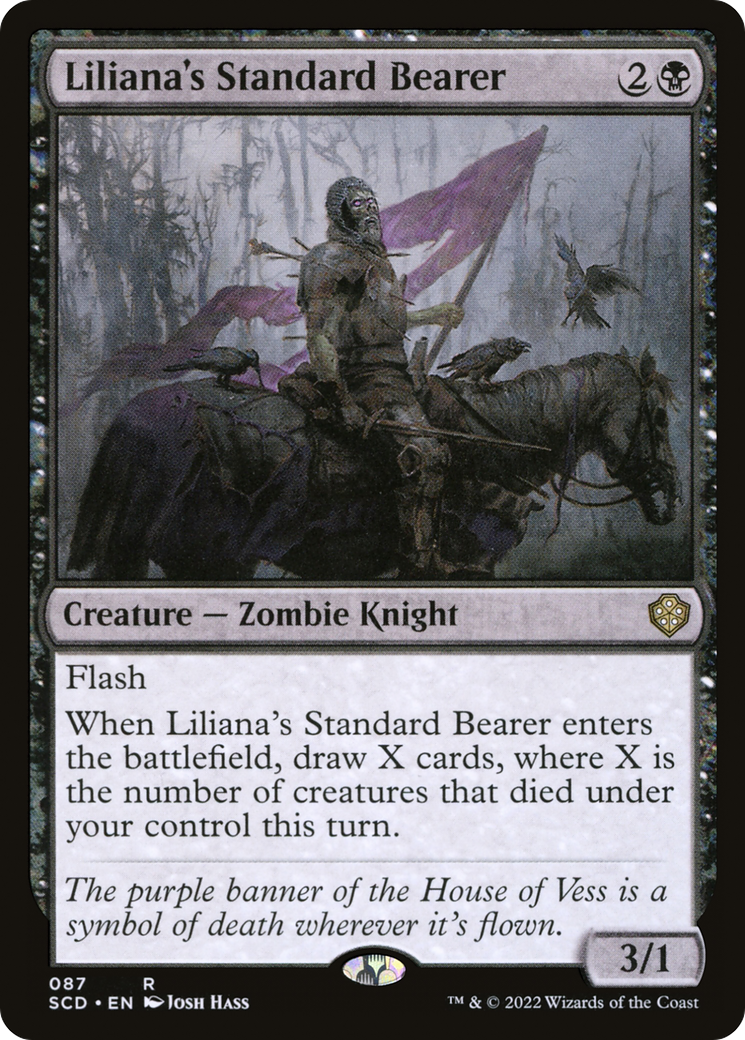 Liliana's Standard Bearer (SCD-087)  - Starter Commander Decks