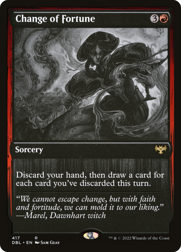 Change of Fortune (DBL-417)  - Innistrad: Double Feature