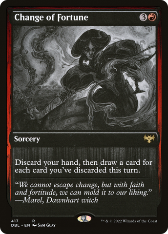 Change of Fortune (DBL-417)  - Innistrad: Double Feature