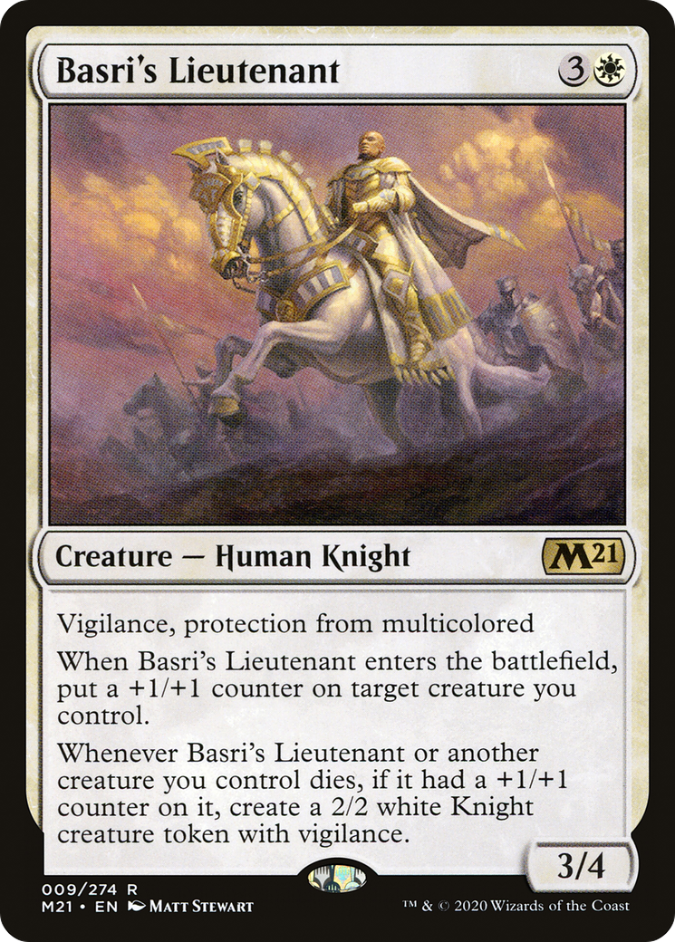 Basri's Lieutenant (M21-009)  Foil - Core Set 2021