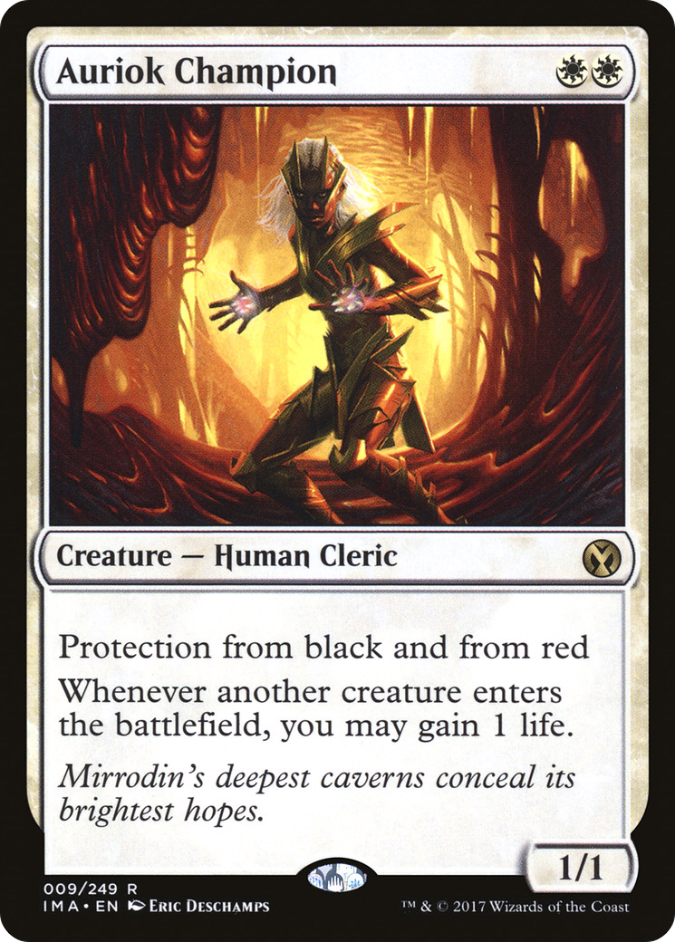 Auriok Champion (IMA-009)  - Iconic Masters