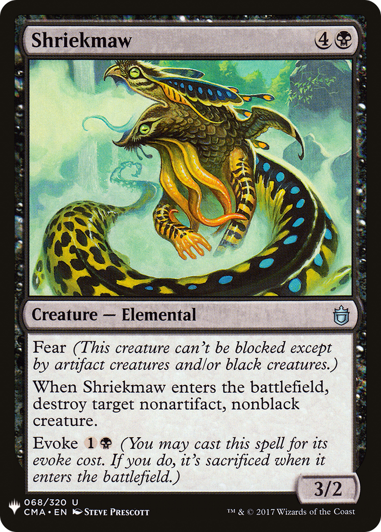Shriekmaw (LIST-CMA-68)  - The List