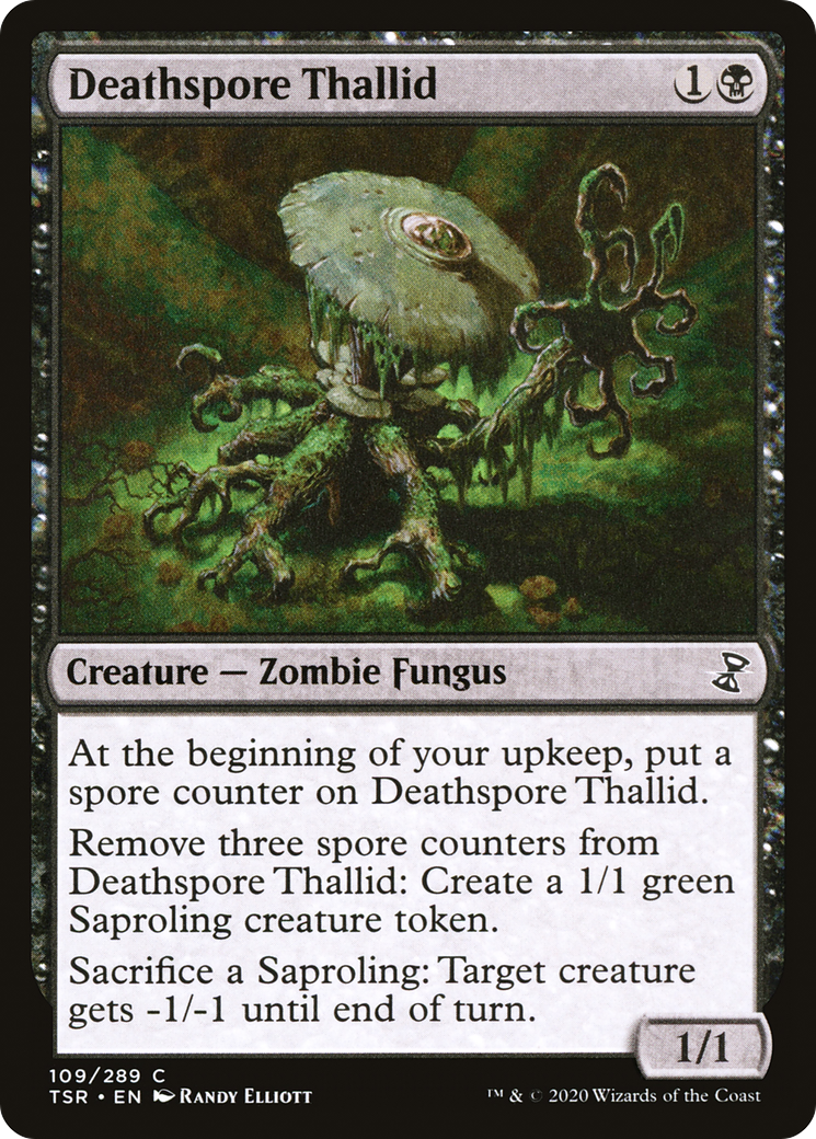 Deathspore Thallid (TSR-109)  - Time Spiral Remastered
