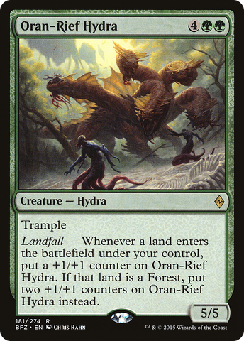Oran-Rief Hydra (BFZ-181)  - Battle for Zendikar