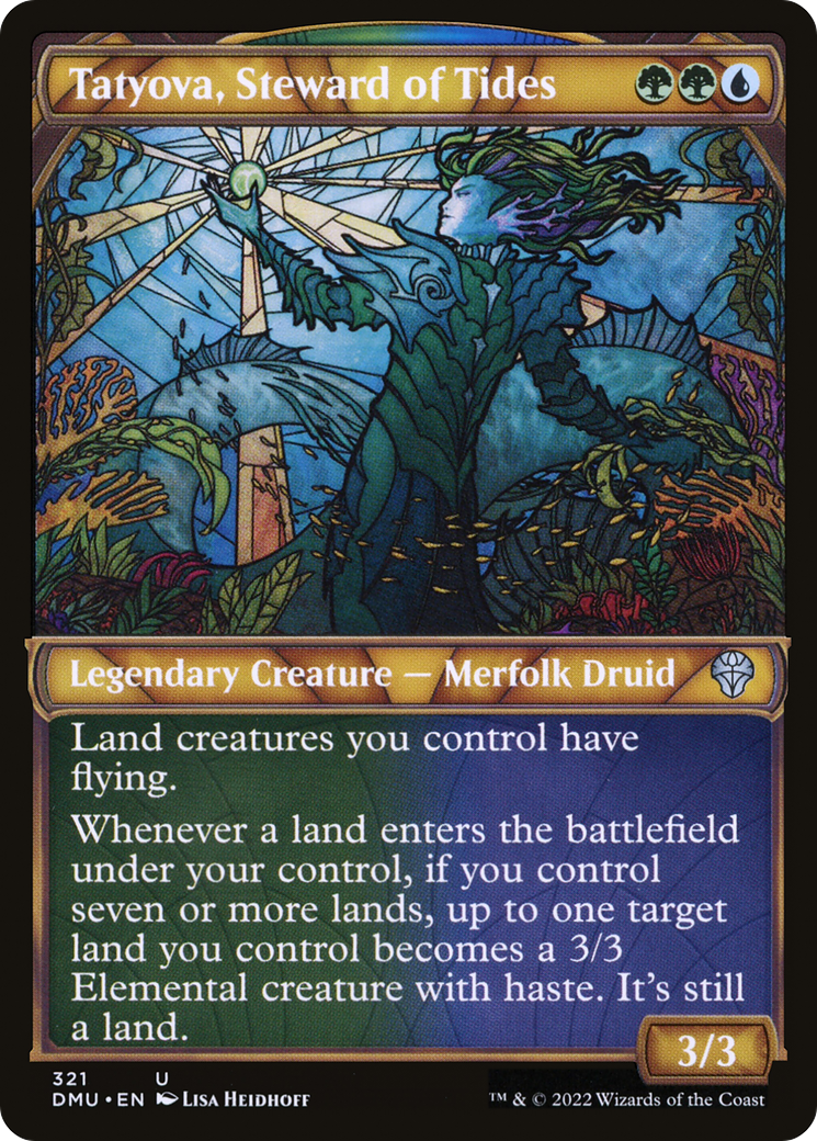 Tatyova, Steward of Tides (Showcase) (DMU-321)  - Dominaria United: (Showcase)