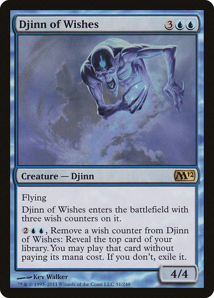 Djinn of Wishes (M12-051)  - Magic 2012