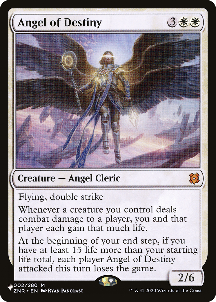 Angel of Destiny (LIST-002)  Foil - The List