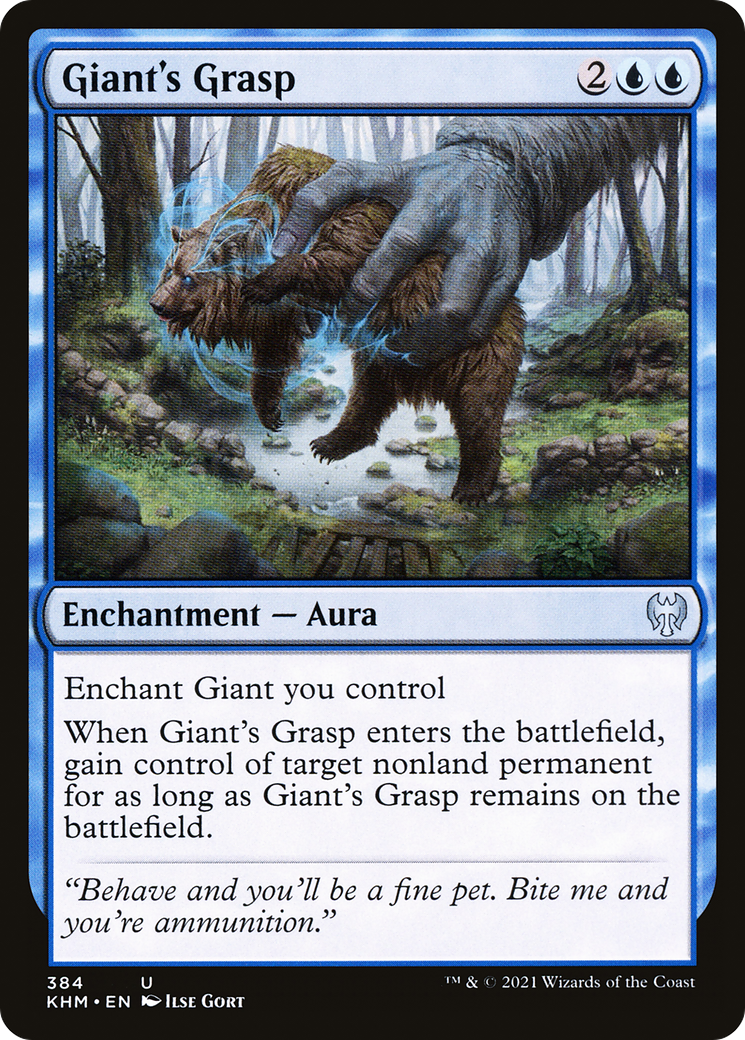 Giant's Grasp (KHM-384)  - Kaldheim