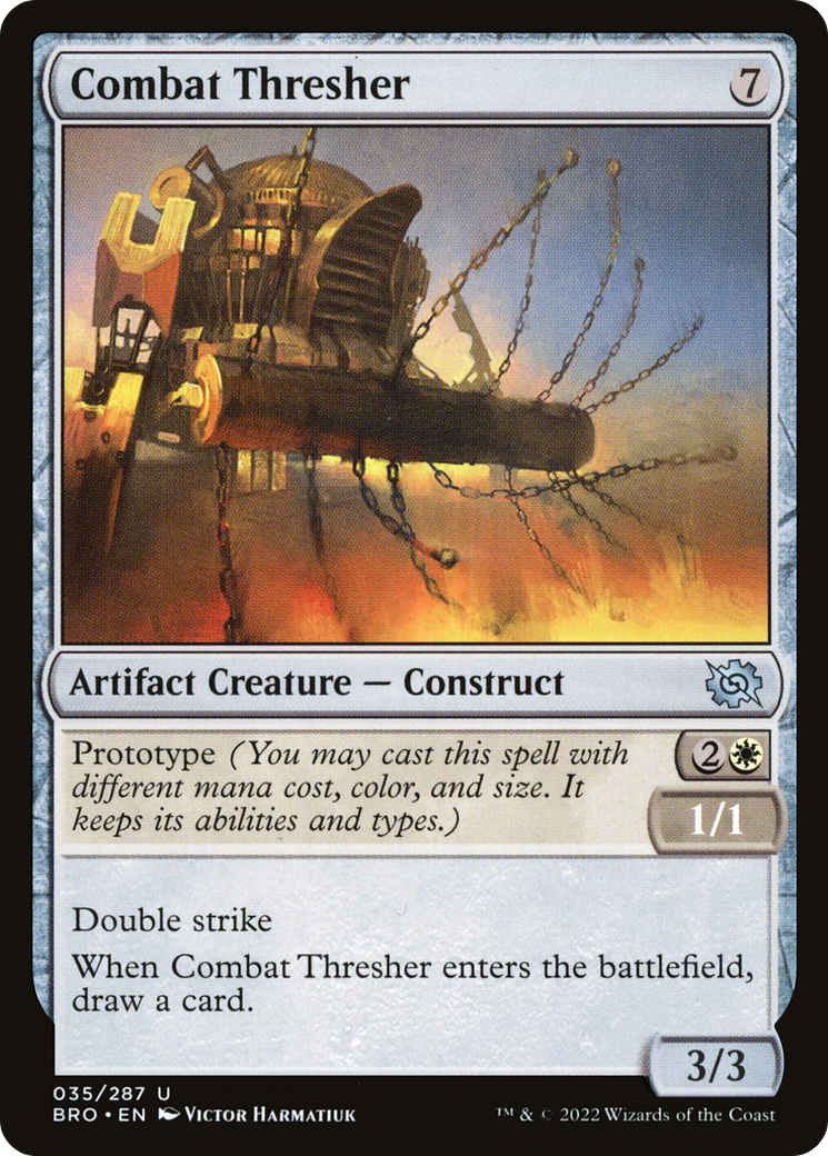Combat Thresher (BRO-035)  - The Brothers' War