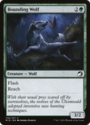 Bounding Wolf (MID-170)  - Innistrad: Midnight Hunt