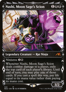 Nashi, Moon Sage's Scion (Showcase) (NEO-343) - Kamigawa: Neon Dynasty: (Showcase) Foil