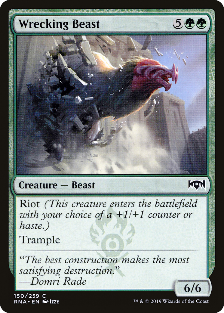 Wrecking Beast (RNA-150)  Foil - Ravnica Allegiance