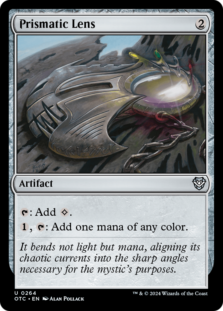 Prismatic Lens (OTC-264)  - Outlaws of Thunder Junction Commander