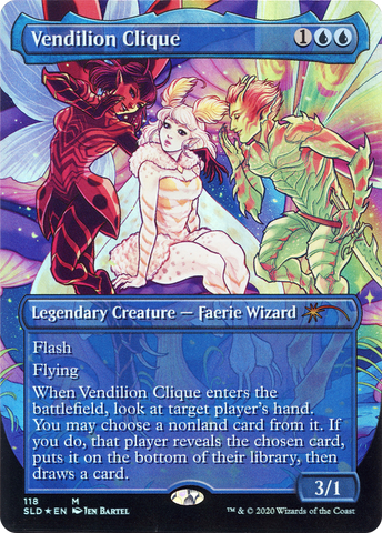 Vendilion Clique (SLD-118)  Foil - Secret Lair Drop (Borderless)