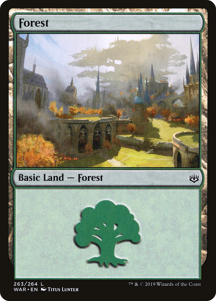 Forest (263) (WAR-263)  Foil - War of the Spark