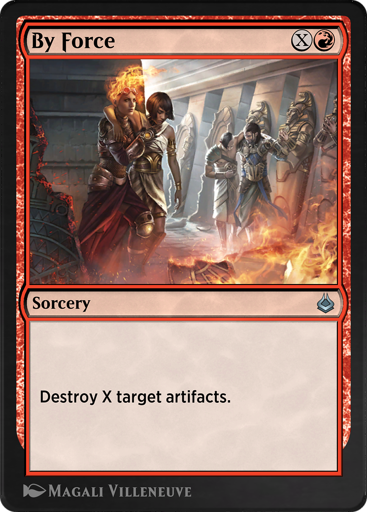By Force (AKR-144)  - Amonkhet Remastered