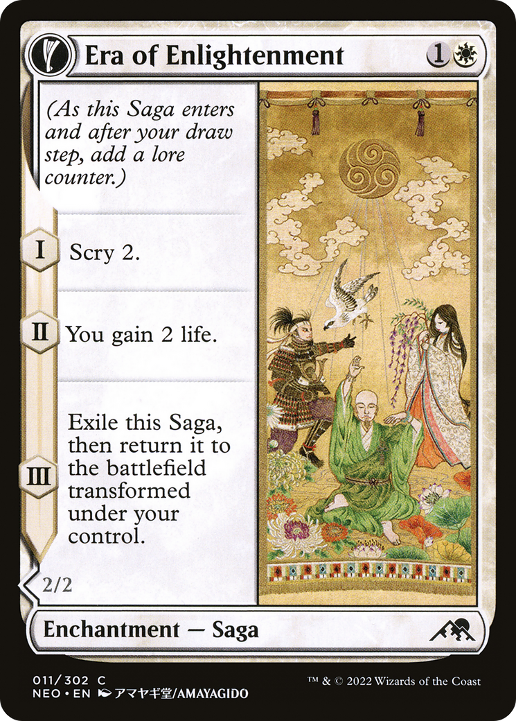 Era of Enlightenment (NEO-011)  - Kamigawa: Neon Dynasty: (fandfc, enchantment)