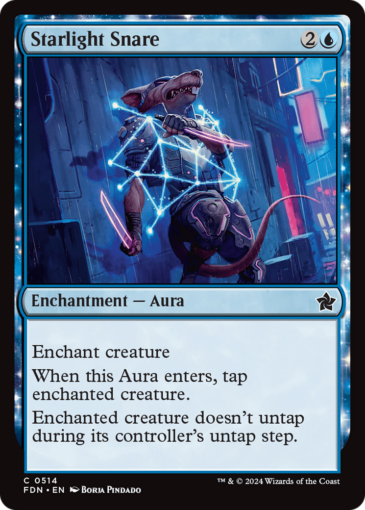 Starlight Snare (FDN-514)  - Foundations: (enchantment)
