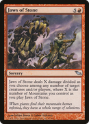 Jaws of Stone (SHM-097) - Shadowmoor Foil