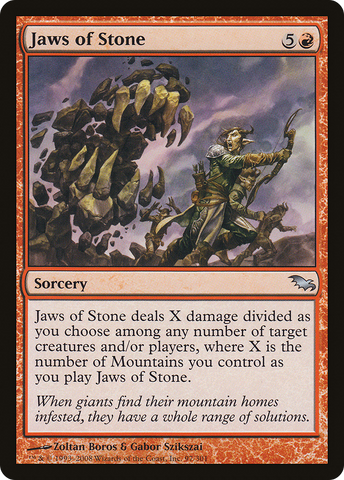 Jaws of Stone (SHM-097)  - Shadowmoor
