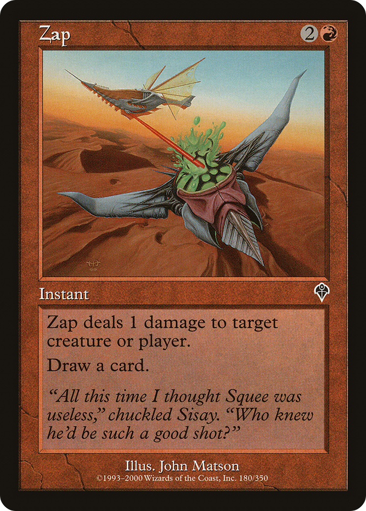 Zap (INV-180)  Foil - Invasion
