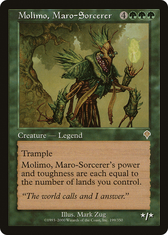 Molimo, Maro-Sorcerer (INV-199) - Invasion Foil