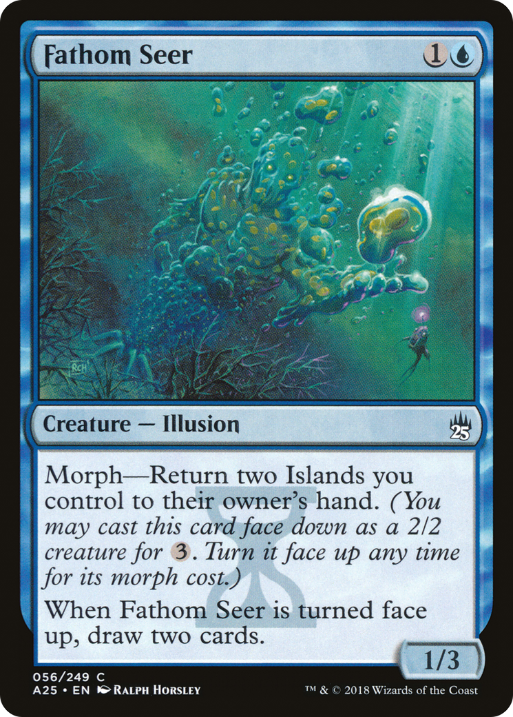 Fathom Seer (A25-056)  Foil - Masters 25
