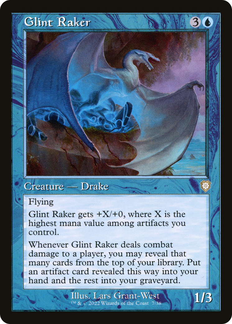 Glint Raker (Retro Frame) (BRC-007)  - The Brothers' War Commander