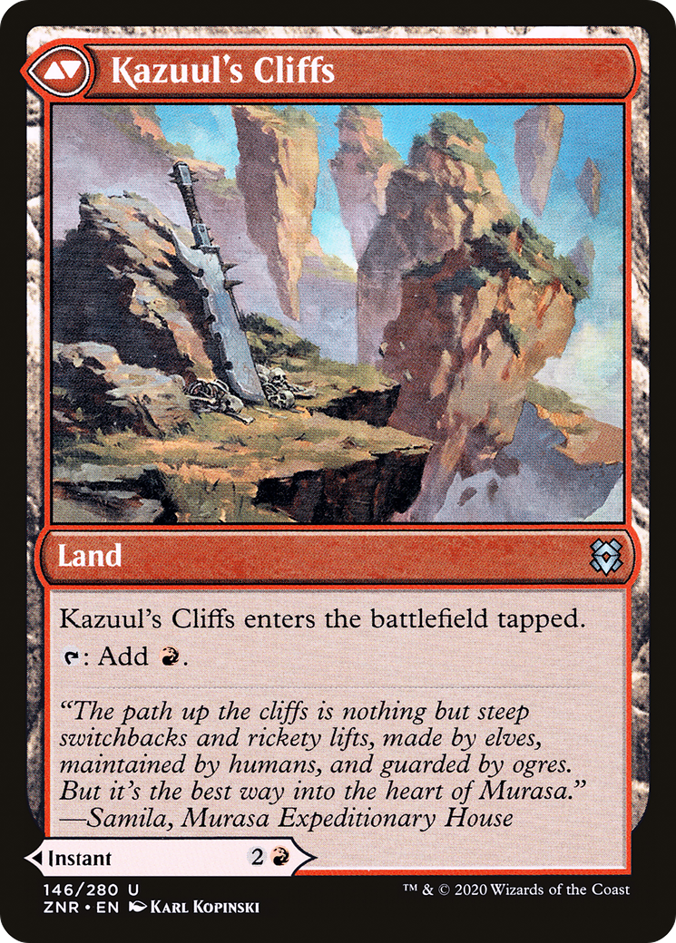 Kazuul's Fury (ZNR-146)  Foil - Zendikar Rising