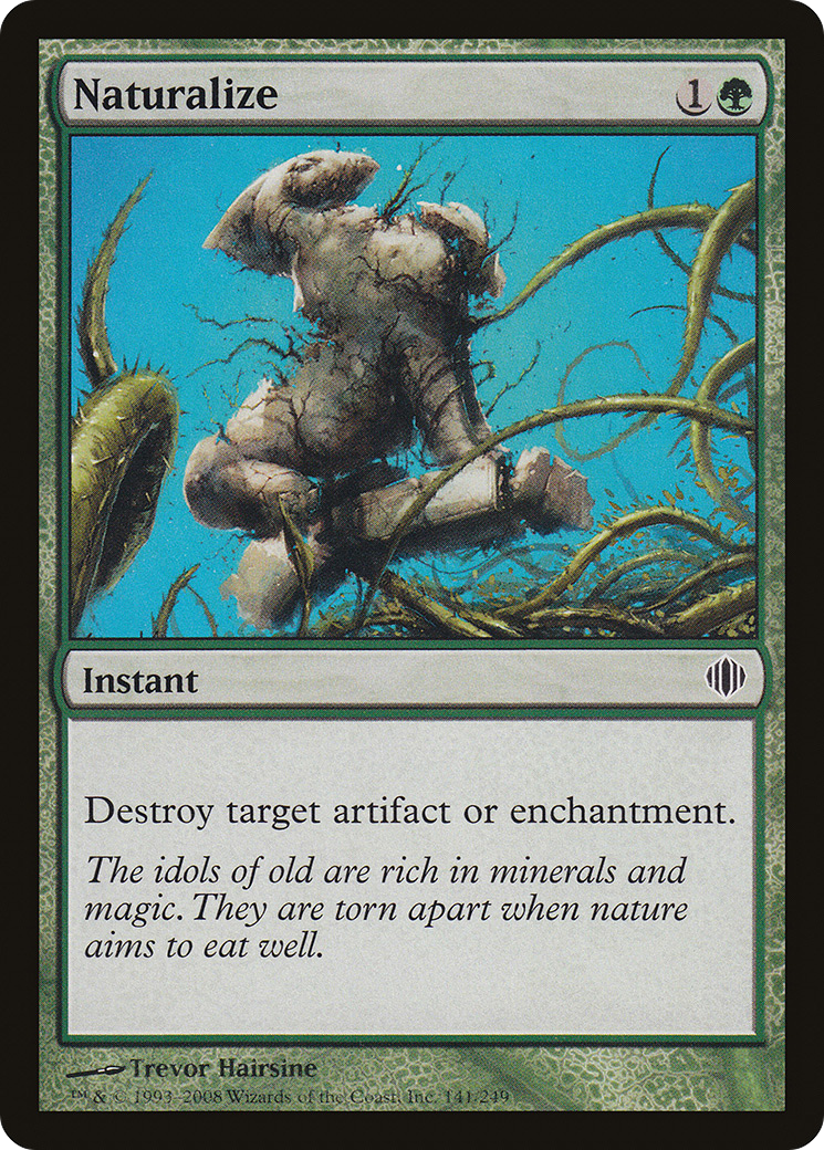 Naturalize (ALA-141)  Foil - Shards of Alara